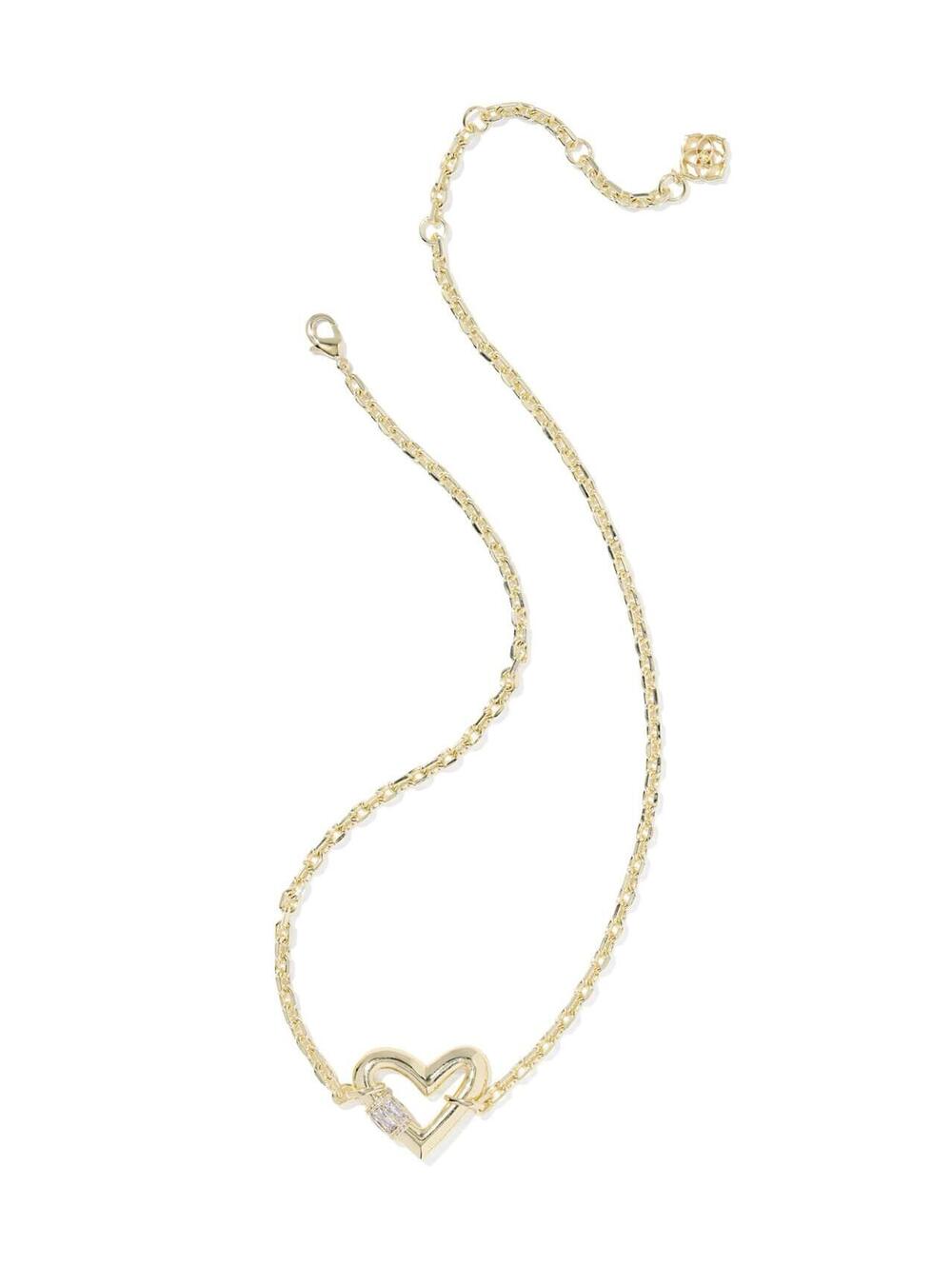 NWOT Kendra Scott Emery Heart Necklace
